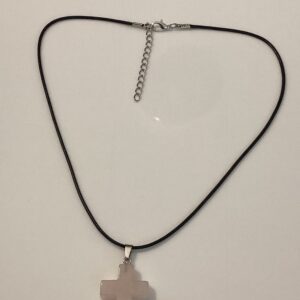 Rose Quartz Cross Pendant Necklace