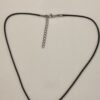 Gold Sandstone Cross Shaped Pendant Necklace - Image 2