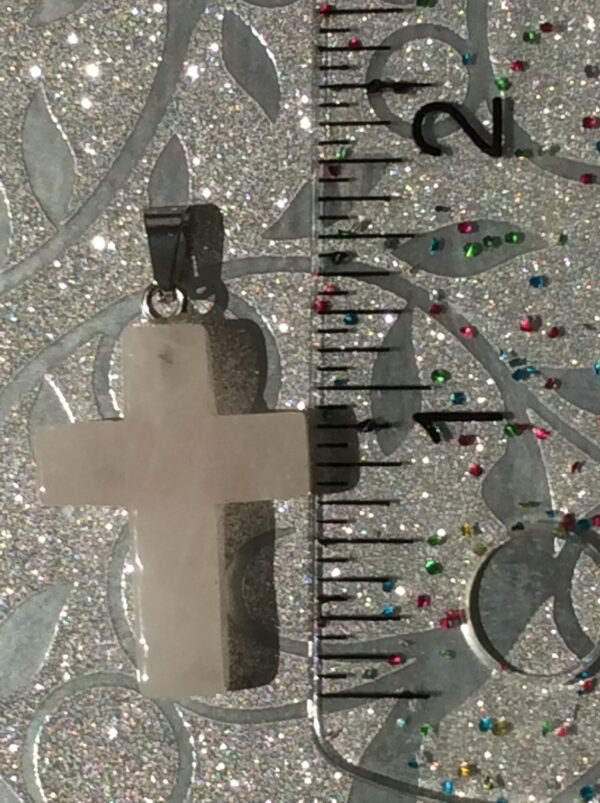 12 different Genuine Gemstone Cross Pendant Necklace - Image 6